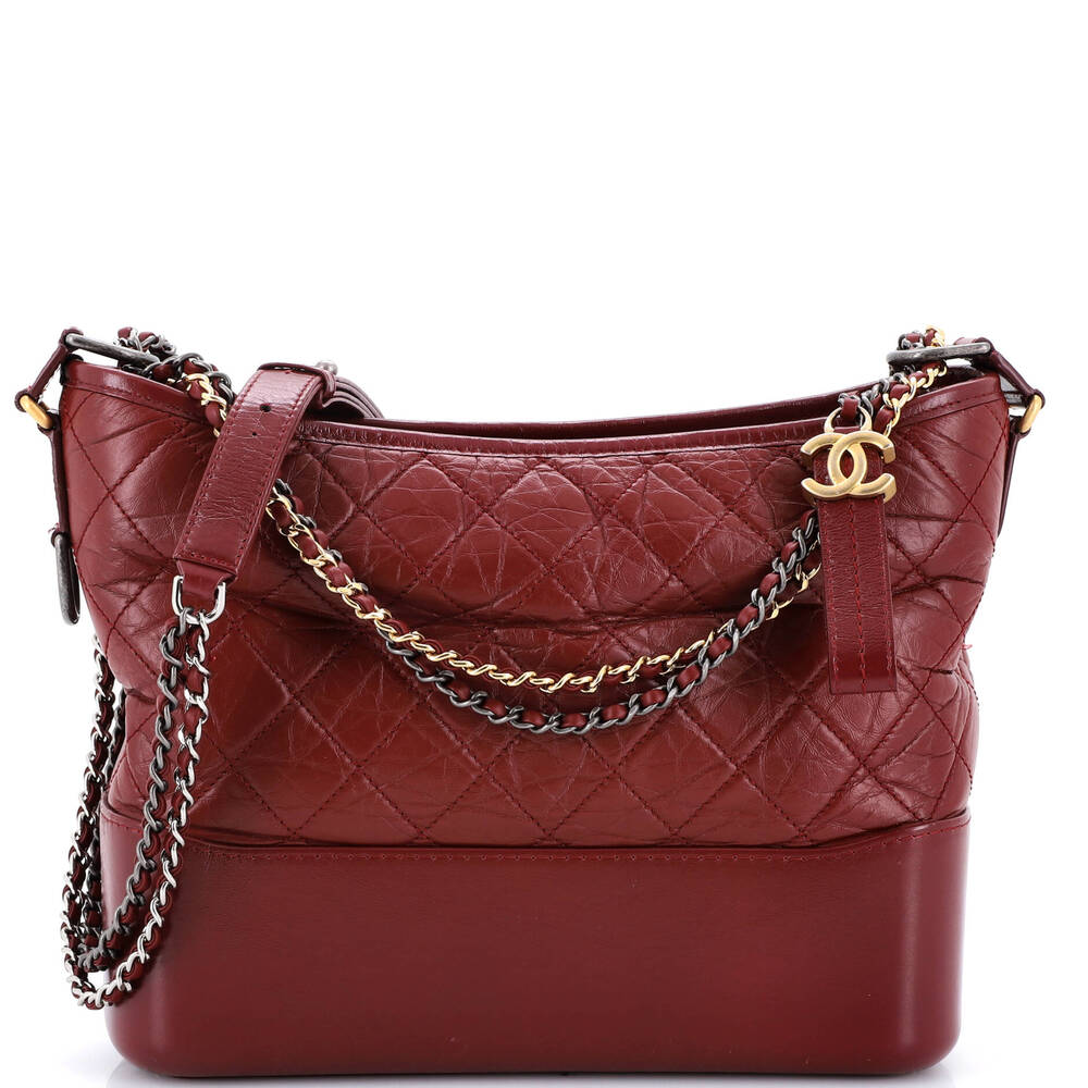 Chanel Gabrielle Hobo Quilted Aged #259439C20B